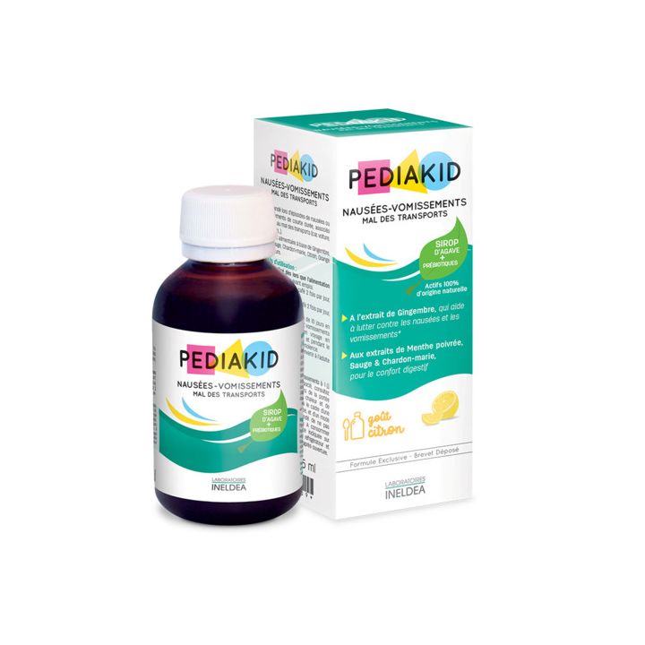 Pediakid mal des transports go&ucirc;t citron - flacon de 125 ml
