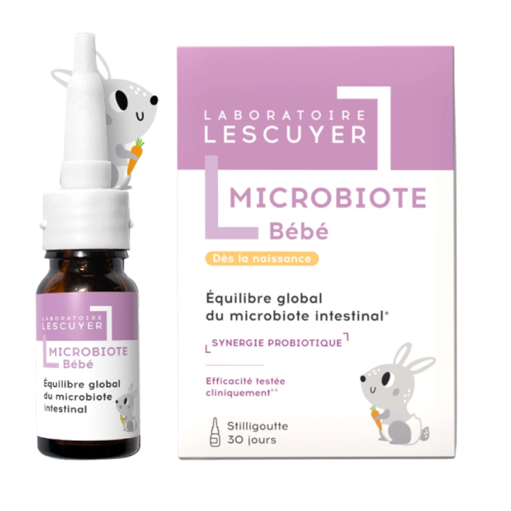 Microbiote intestinal b&eacute;b&eacute; Lescuyer - stilligoutte de 8ml