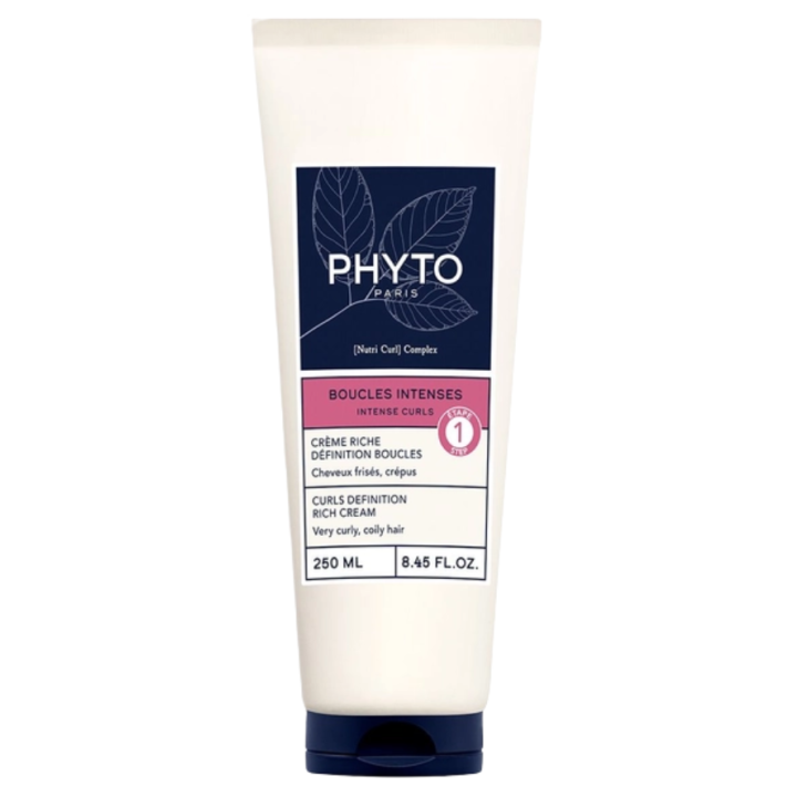 Boucles intenses cr&egrave;me riche d&eacute;finition boucles Phyto - tube de 250ml
