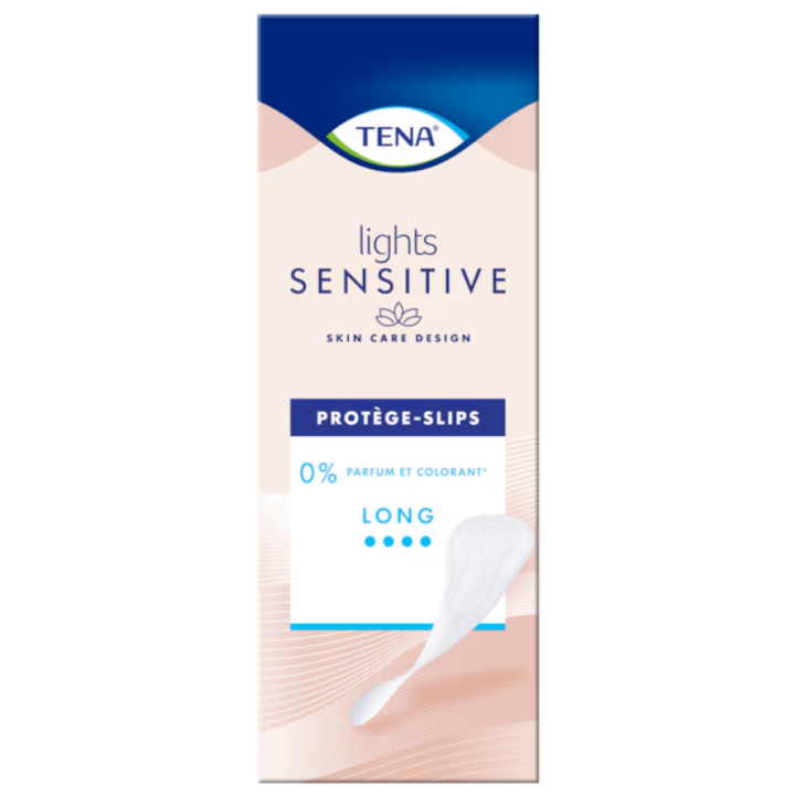 Lights sensitive long prot&egrave;ge-slip normal Tena - boite de 22 prot&egrave;ges slips