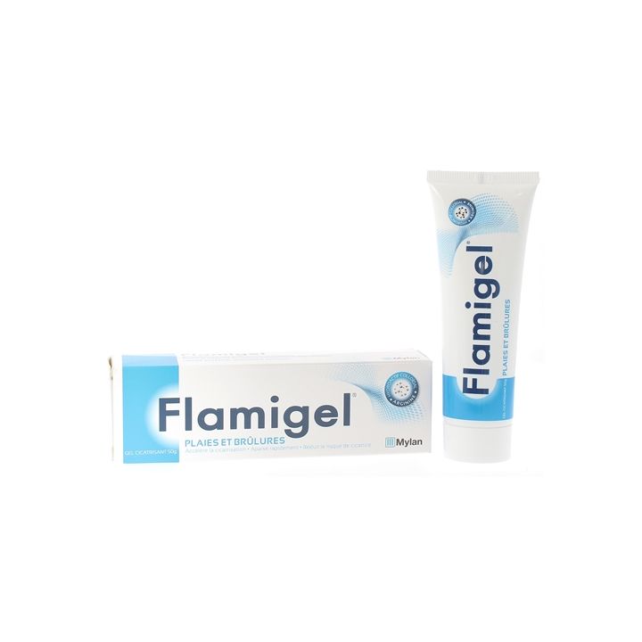Flamigel plaies et br&ucirc;lures - tube de 50g