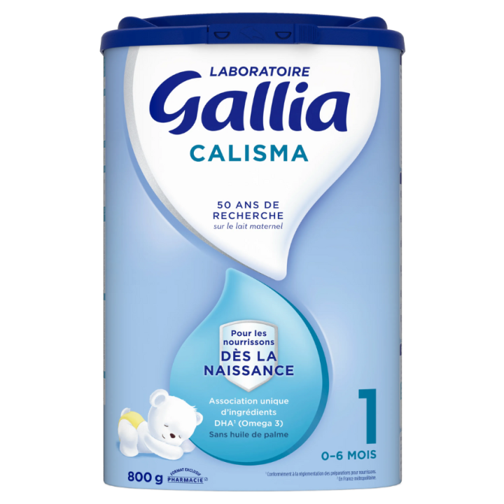 Calisma Lait premier &acirc;ge d&egrave;s la naissance syst&egrave;me immunitaire Gallia - pot de 800g