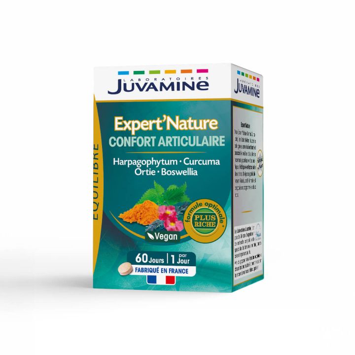 Expert' Nature Confort Articulaire Juvamine - bo&icirc;te de 60 comprim&eacute;s