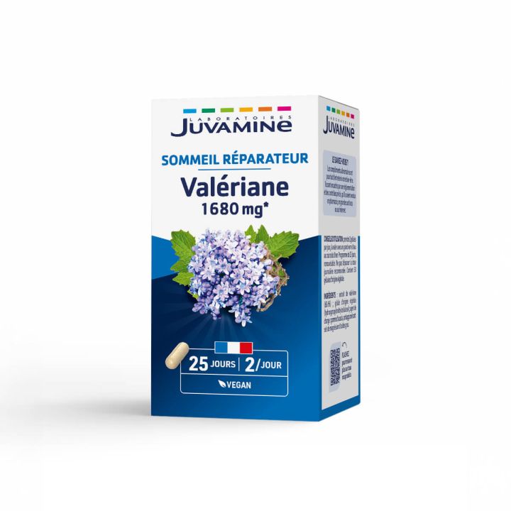 Val&eacute;riane 1680mg Juvamine - bo&icirc;te de 50 g&eacute;lules