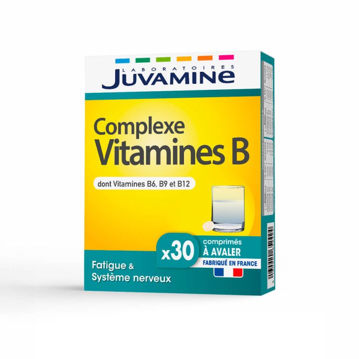 Complexe vitamines B Juvamine - bo&icirc;te de 30 g&eacute;lules