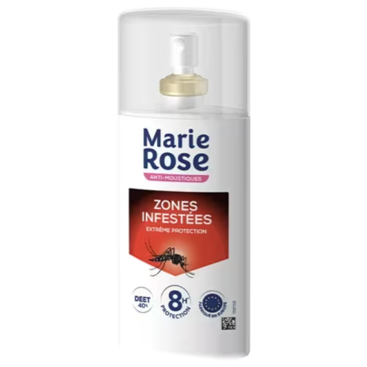 Zone infest&eacute;es anti-moustiques Marie Rose - spray de 100ml