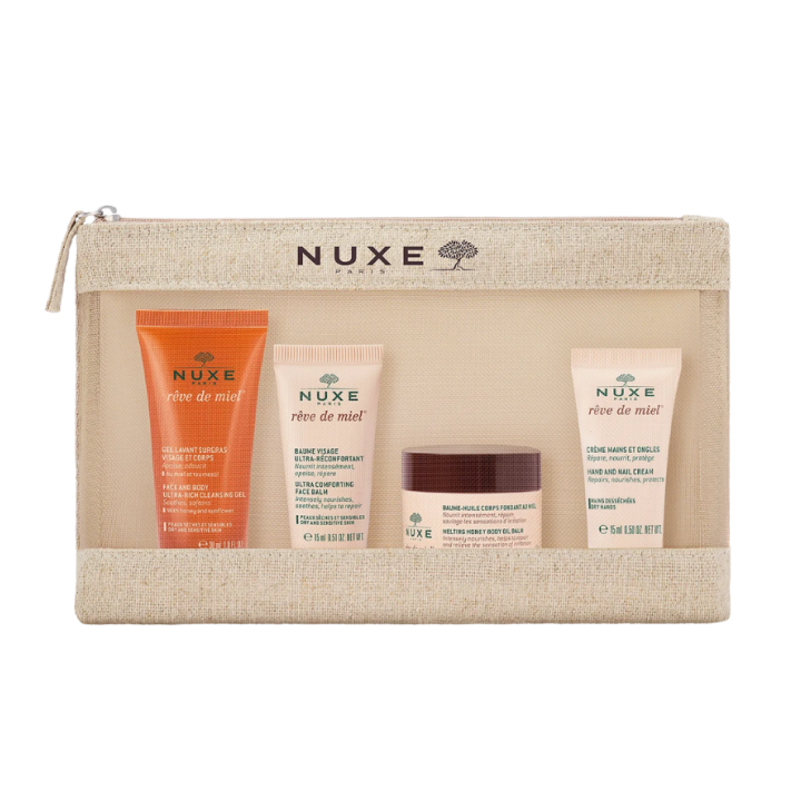 Trousse r&ecirc;ve de miel Nuxe - trousse de 4 produits 