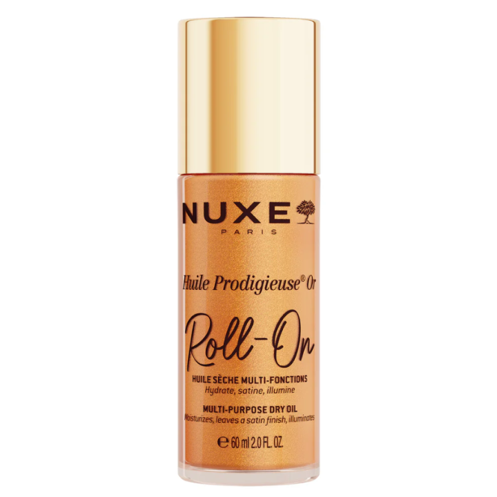 Huile prodigieuse or roll-on huile s&egrave;che multi-fonctions Nuxe - roll-on de 60 ml