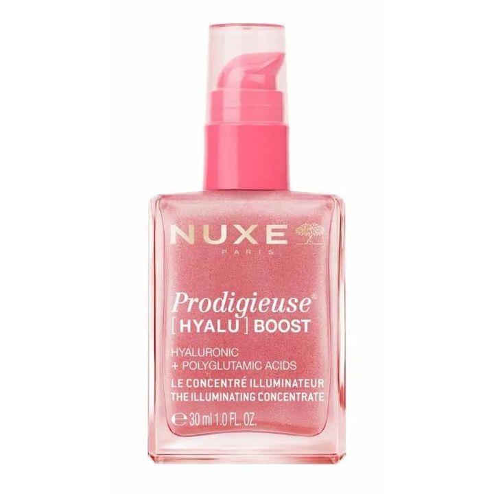 Prodigieuse Hyalu Boost Le concentr&eacute; illuminateur Nuxe - flacon-pompe de 30ml