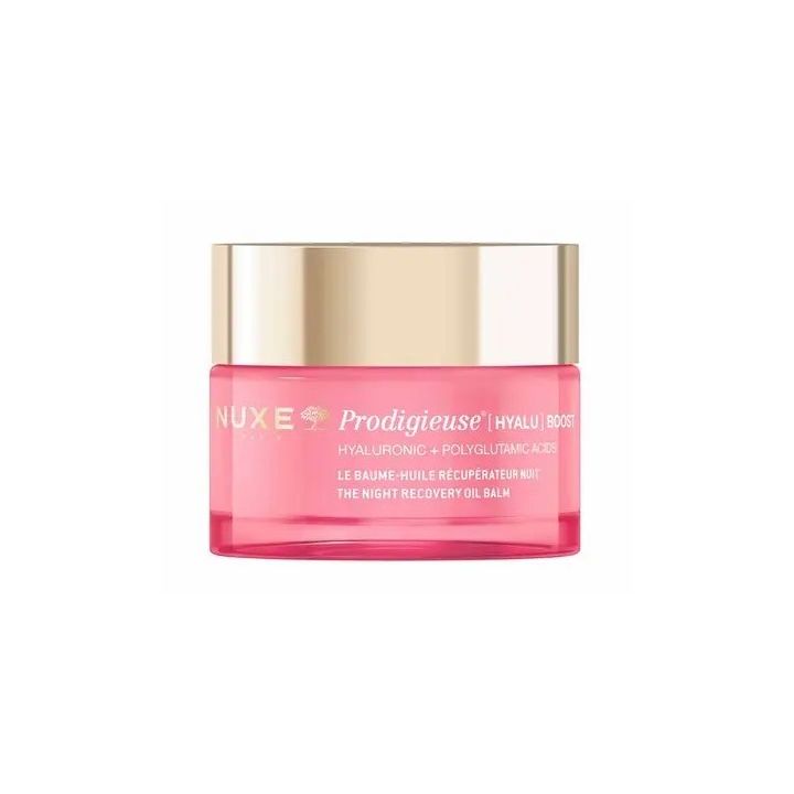 Prodigieuse Hyalu Boost Le baume-huile r&eacute;cup&eacute;rateur nuit Nuxe - pot de 50ml