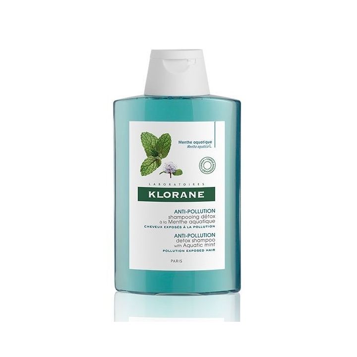 Shampooing d&eacute;tox menthe aquatique bio Klorane - flacon de 200ml