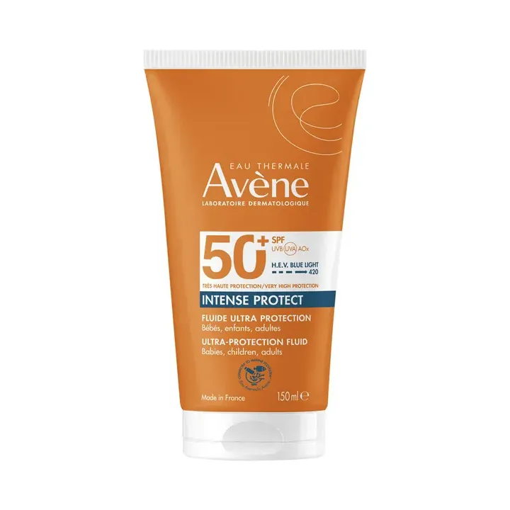 Intense protect fluide solaire SPF 50+ Av&egrave;ne - tube de 150ml