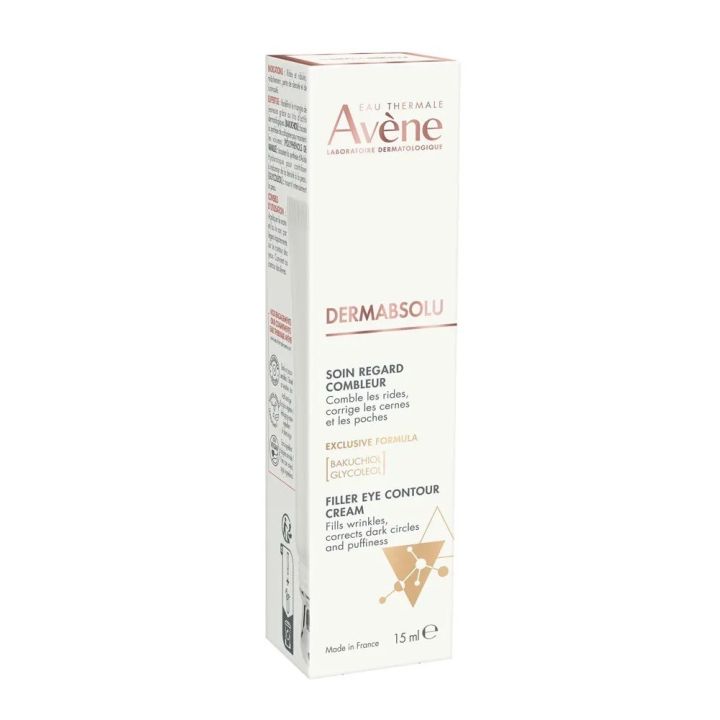 DermAbsolu Soin regard combleur Av&egrave;ne - tube de 15ml
