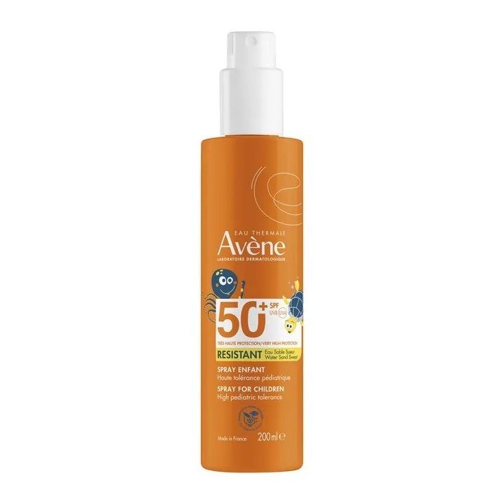 Spray Enfant tr&egrave;s haute protection SPF50+ Av&egrave;ne - spray de 200ml