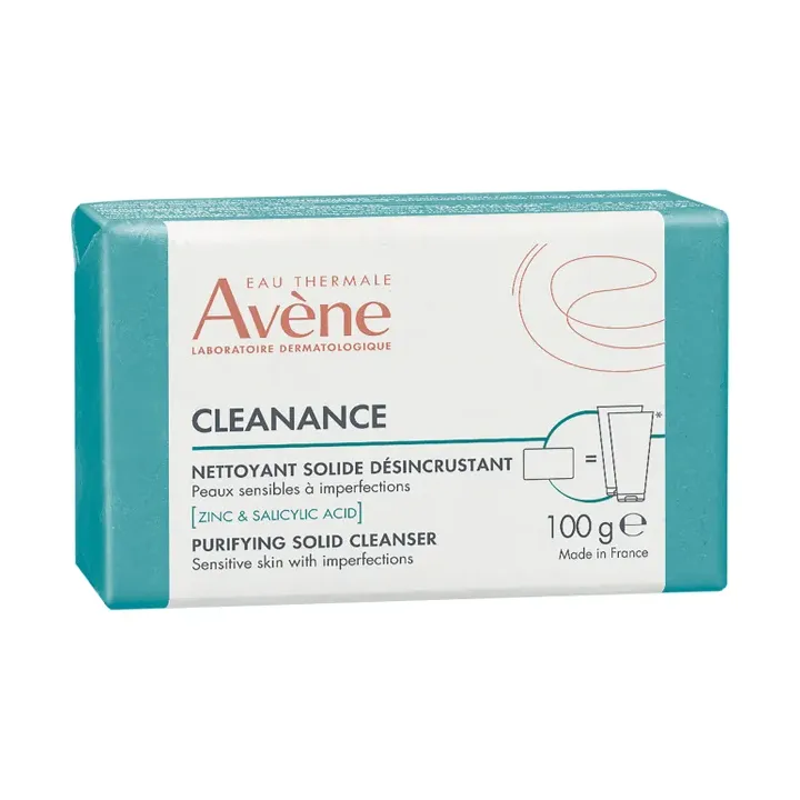 Cleanance nettoyant solide d&eacute;sincrustant Av&egrave;ne - pain de 100g