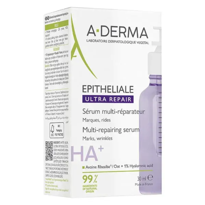 Epitheliale ultra repair s&eacute;rum multi-r&eacute;parateur A-Derma - flacon-pipette de 30ml