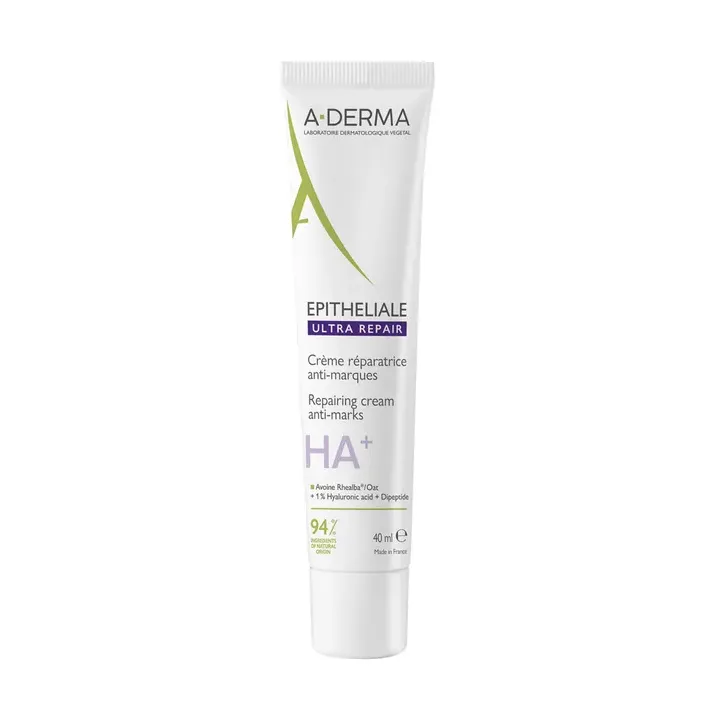 Epitheliale Ultra repair HA+ cr&egrave;me r&eacute;paratrice anti-marques A-Derma - tube de 40ml