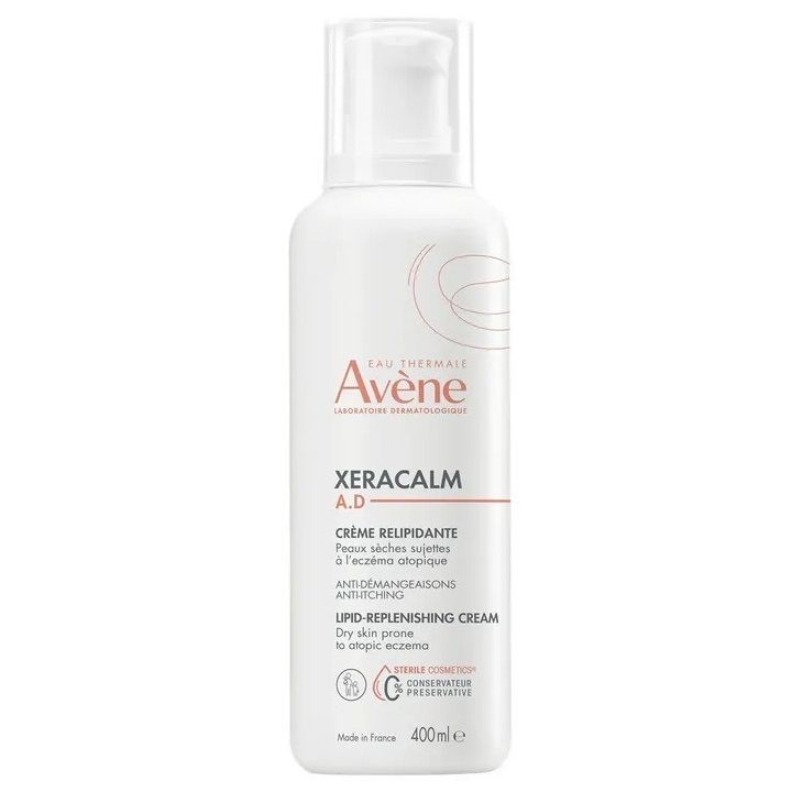 XeraCalm A.D cr&egrave;me relipidante Av&egrave;ne - flacon-pompe de 400ml