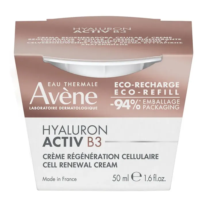 Hyaluron activ B3 Cr&egrave;me r&eacute;g&eacute;n&eacute;ration cellulaire Av&egrave;ne - recharge de 50ml