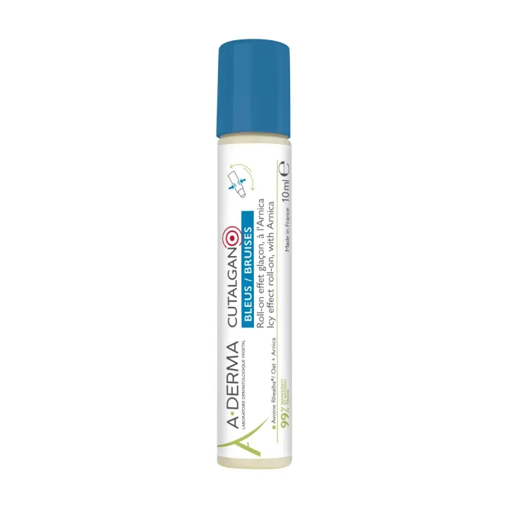 Cutalgan roll-on effet gla&ccedil;on &agrave; l'arnica A-Derma - roll-on de 10ml