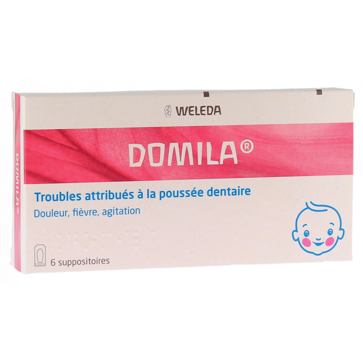 Domila Weleda - bo&icirc;te de 6 suppositoires
