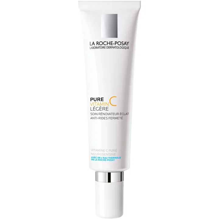 Pure VitaminC soin r&eacute;novateur &eacute;clat anti-rides fermet&eacute; La Roche-Posay - tube de 40 ml