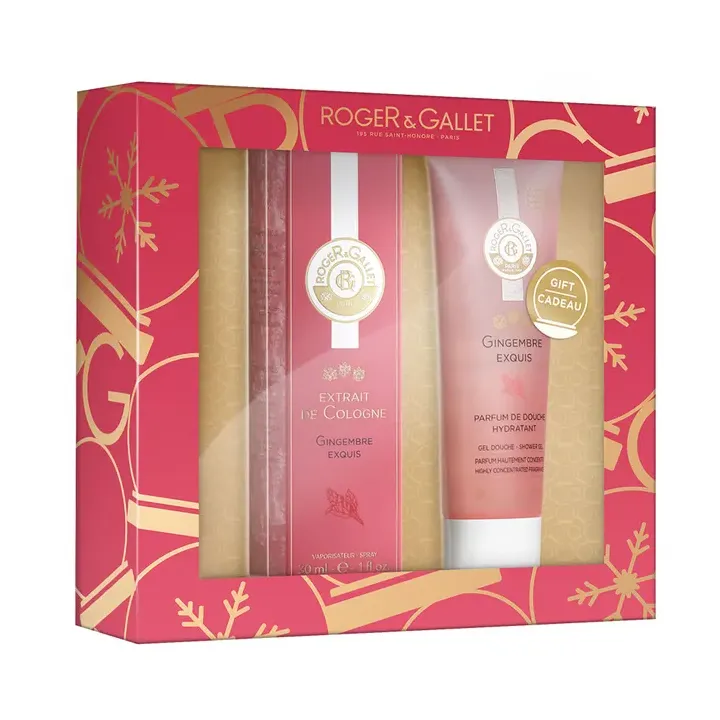 Coffret d&eacute;couverte extrait de cologne avec parfum de douche - flacon de 30ml + tube de 50ml