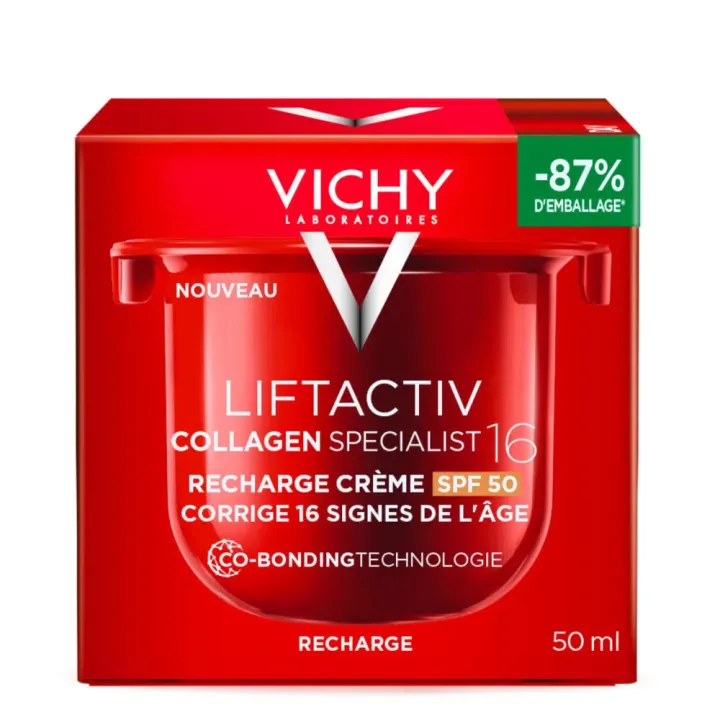 Liftactiv collagen specialist 16 recharge cr&egrave;me SPF50 Vichy - recharge de 50ml