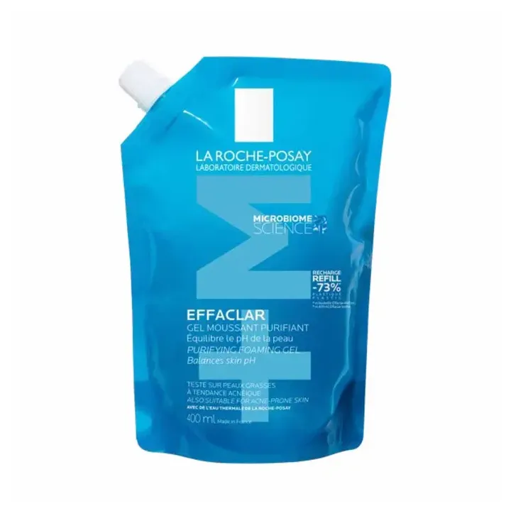 Effaclar gel moussant purifiant La Roche-Posay - &eacute;co-recharge de 400ml