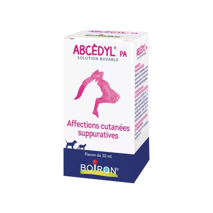 Abc&egrave;dyl affections cutan&eacute;es suppuratives Boiron - flacon de 30ml