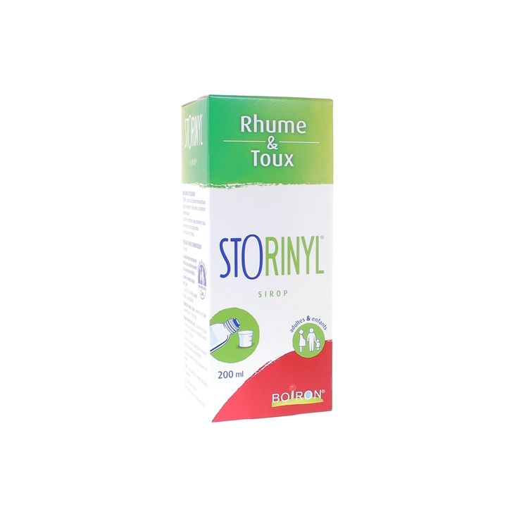Storinyl Sirop Rhume & Toux Boiron - flacon de 200ml