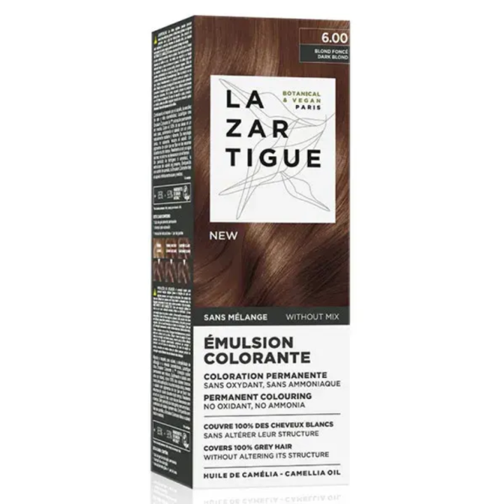 &Eacute;mulsion colorante 6.00 blond fonc&eacute; Lazartigue - tube de 60ml