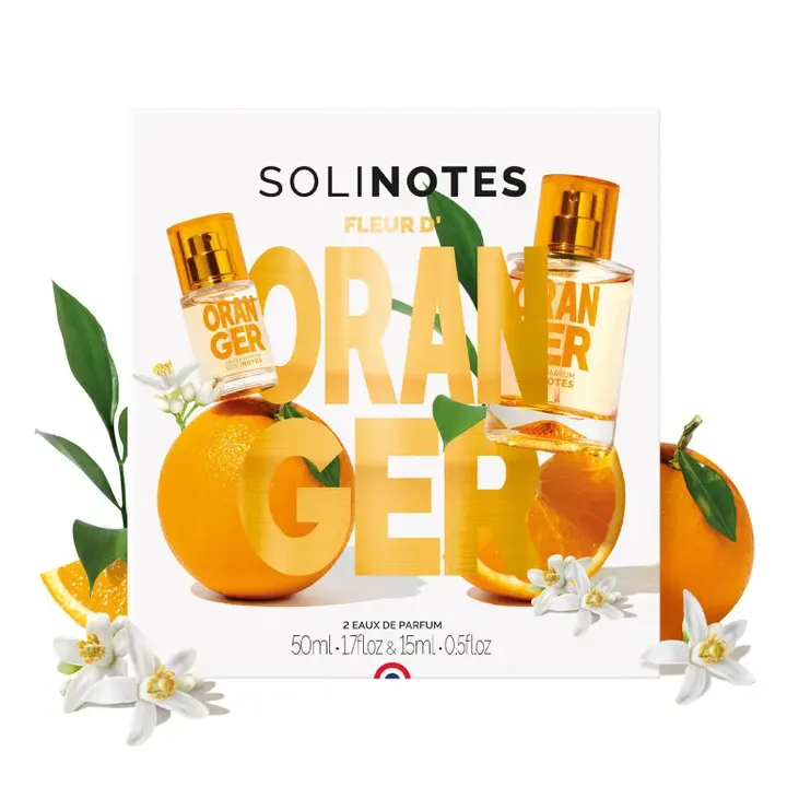 Coffret eaux de parfum Fleur d'oranger Solinotes - coffret de 2 produits
