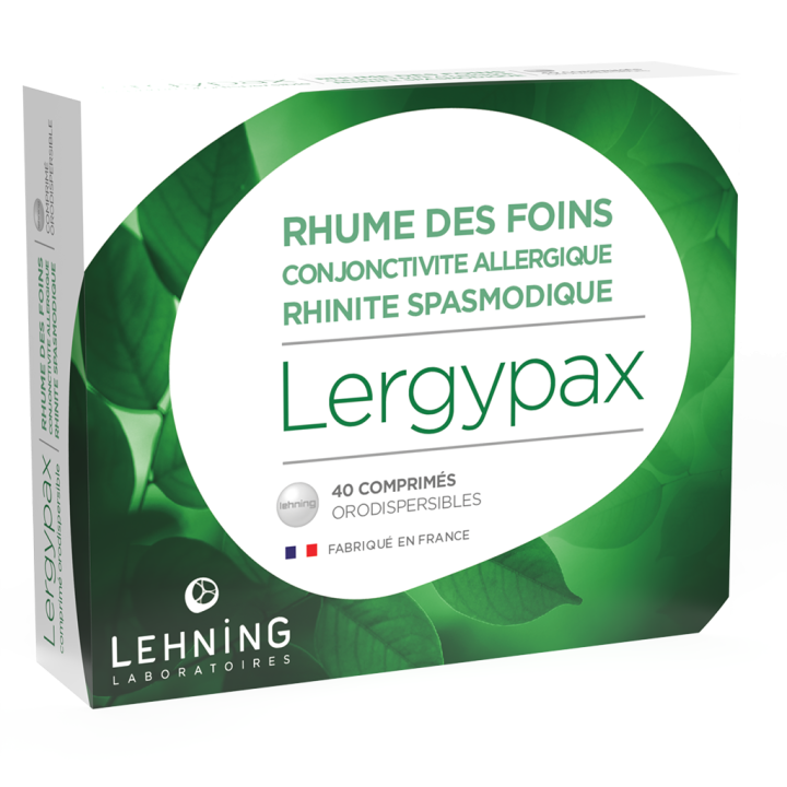 Lergypax comprim&eacute; orodispersible Lehning - boite de 40 comprim&eacute;s