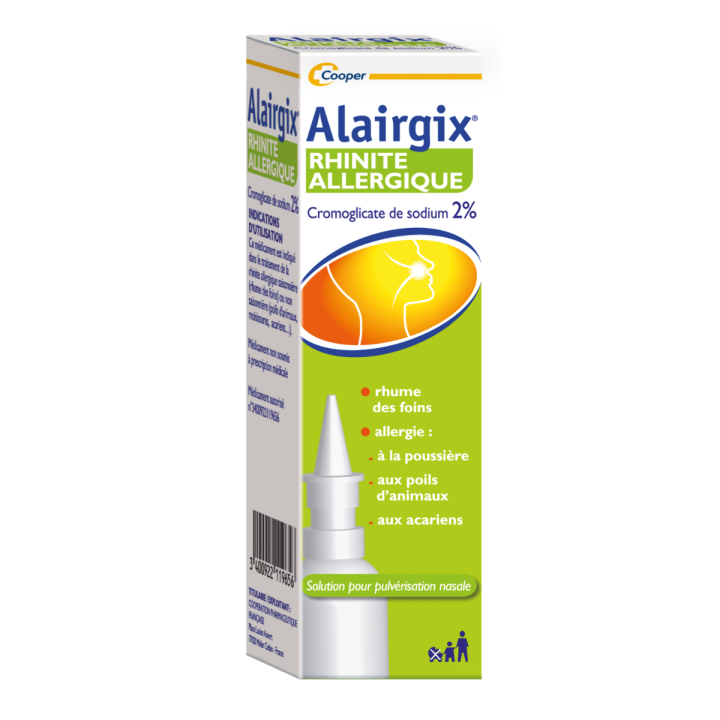 Alairgix Cromoglicate de sodium 2% - flacon 15 ml