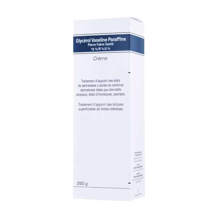Glyc&eacute;rol vaseline paraffine Pierre Fabre - tube de 250 g