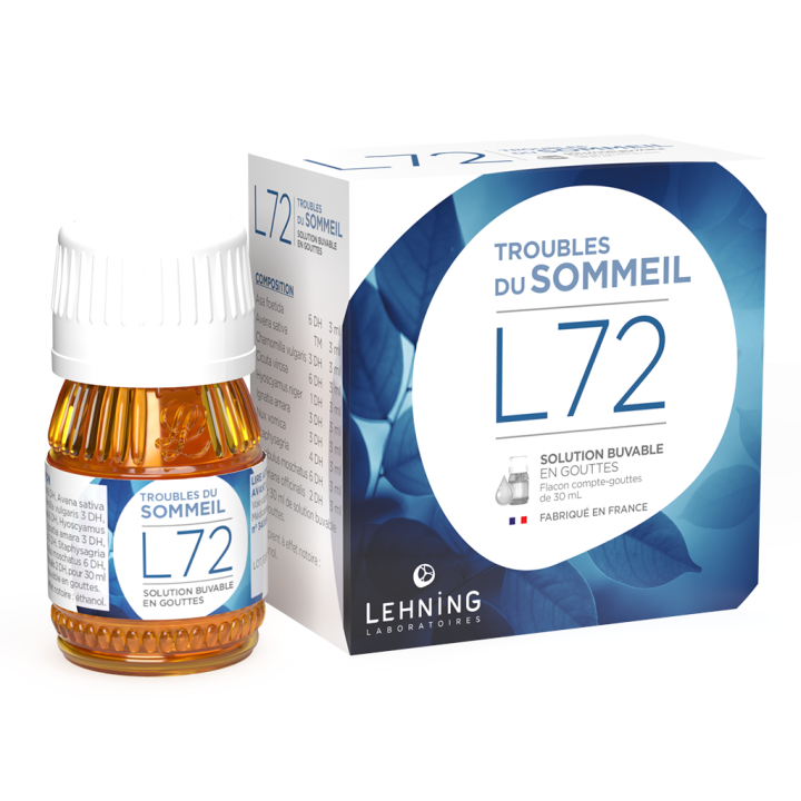 L72 solution buvable en gouttes Lehning - flacon de 30 ml