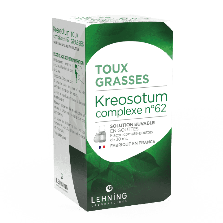 Kreosotum Complexe n&deg;62 Lehning solution buvable - flacon de 30ml