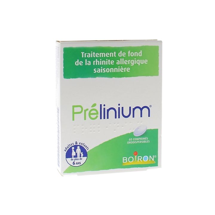 Pr&eacute;linium Boiron - bo&icirc;te de 60 comprim&eacute;s orodispersibles