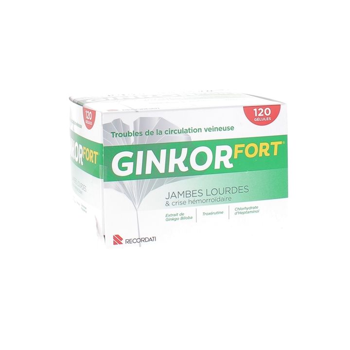 Ginkor fort g&eacute;lule - bo&icirc;te de 120 g&eacute;lules