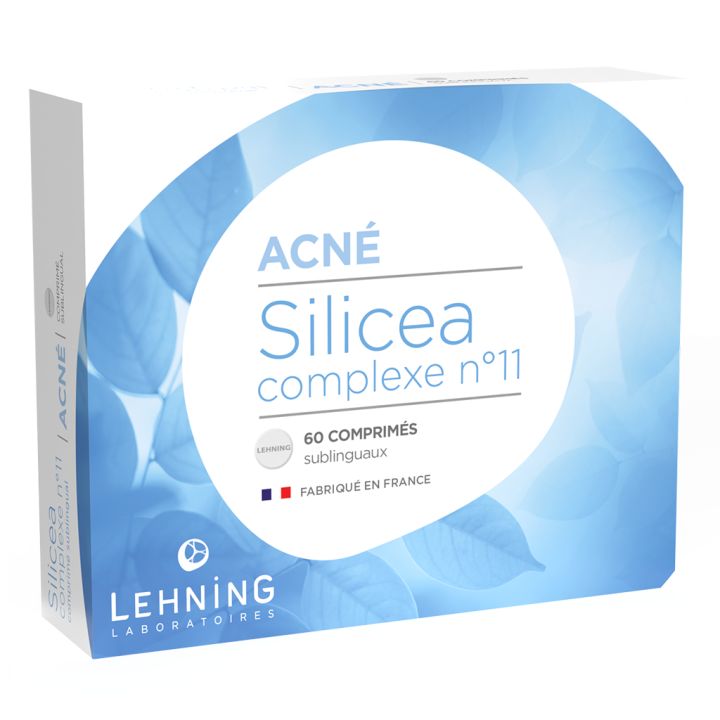 Silicea complexe n&deg;11 acn&eacute; Lehning - boite de 60 comprim&eacute;s 