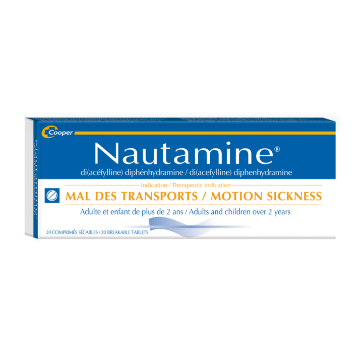Nautamine 90mg - bo&icirc;te de 20 comprim&eacute;s