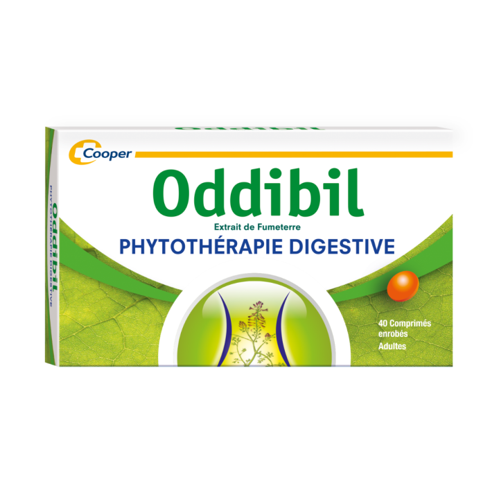 Oddibil 250mg comprim&eacute; enrob&eacute; - boite de 40 comprim&eacute;s