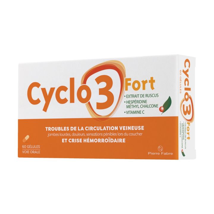 Cyclo 3 fort g&eacute;lule - boite de 60 g&eacute;lules