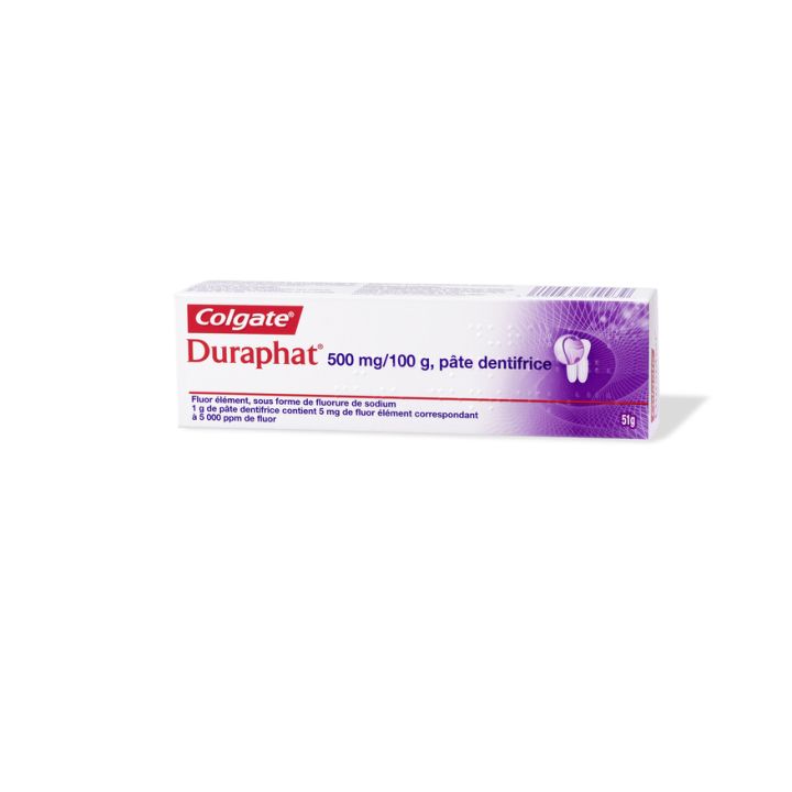 Duraphat 500mg/100g p&acirc;te dentifrice - tube de 51g