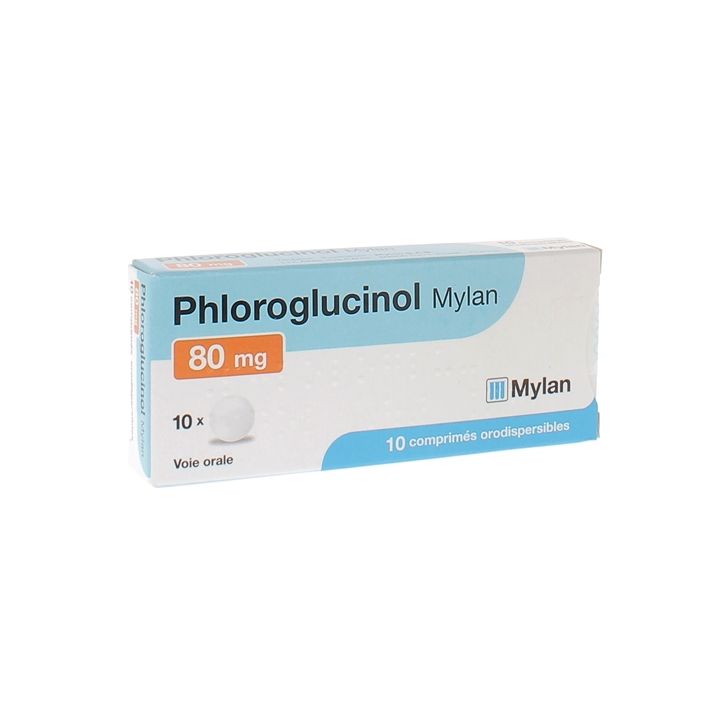 Phloroglucinol Mylan 80mg - bo&icirc;te de 10 comprim&eacute;s orodispersibles