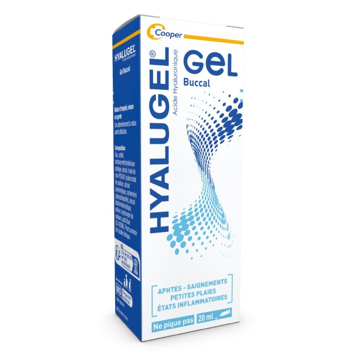 Hyalugel gel buccal - tube de 20 ml