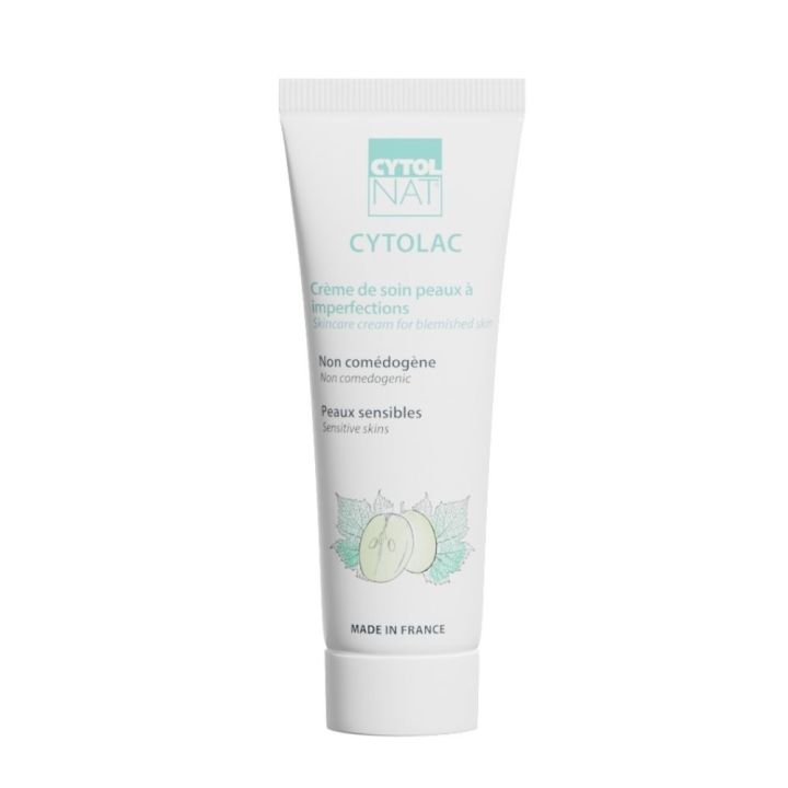 Cytolac Cr&egrave;me de soin peaux &agrave; imperfections Cytolnat - tube de 50ml