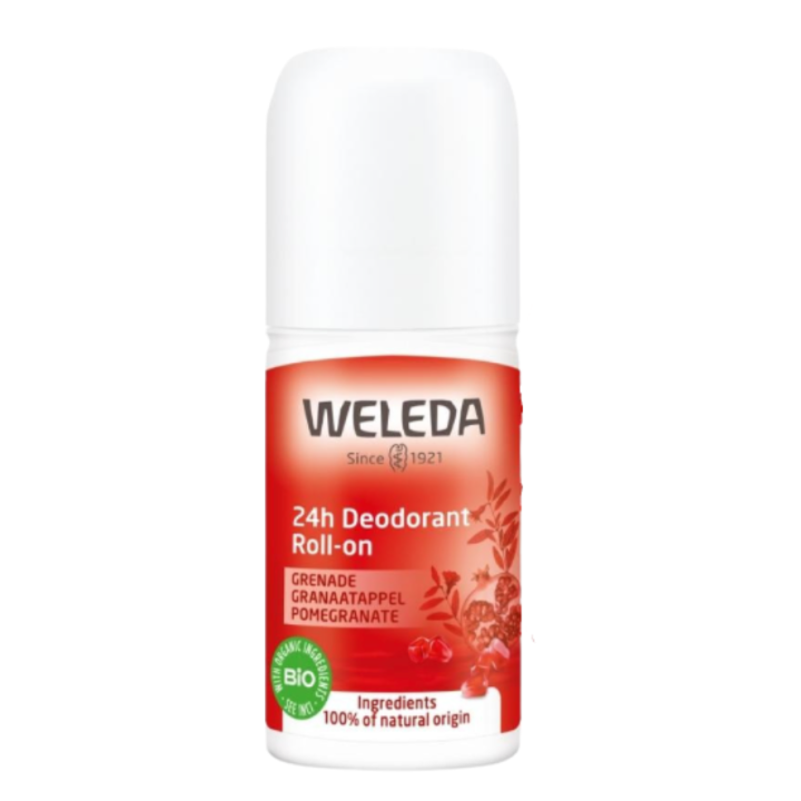 D&eacute;odorant 24h grenade Weleda - roll-on de 50ml