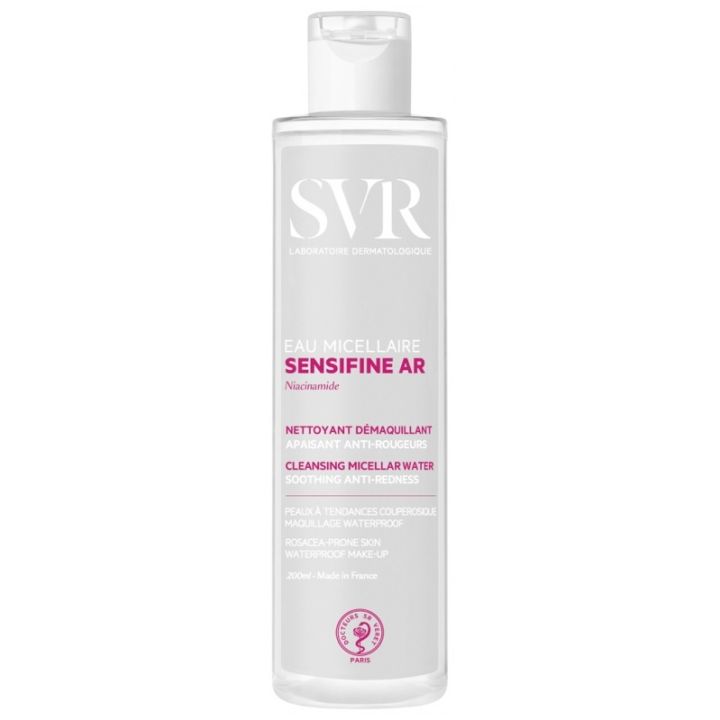 Sensifine AR eau micellaire peaux sensibles &agrave; rougeurs SVR - flacon de 200ml